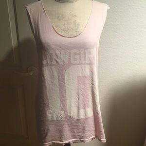 Wildfox oversized sleeveless top